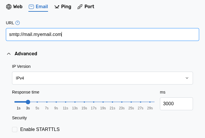 Email Service Monitoring